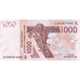 P115Al Ivory Coast - 1000 Francs Year 2012